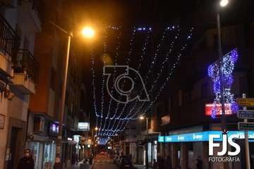 Telde se pone en modo navideño con el encendido de sus luces/Francisco Javier Santana.